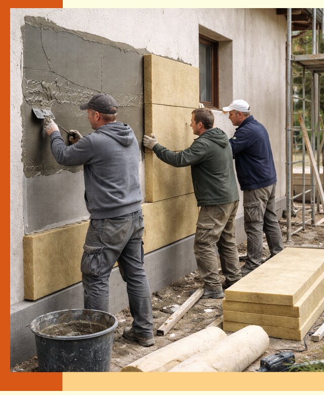 Утепление частного дома в Нягани — тепло, экономия и надежность