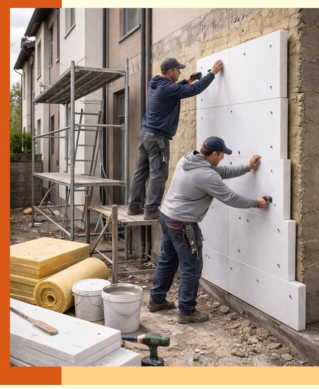 Утепление таунхауса с гарантией комфорта в Нягани