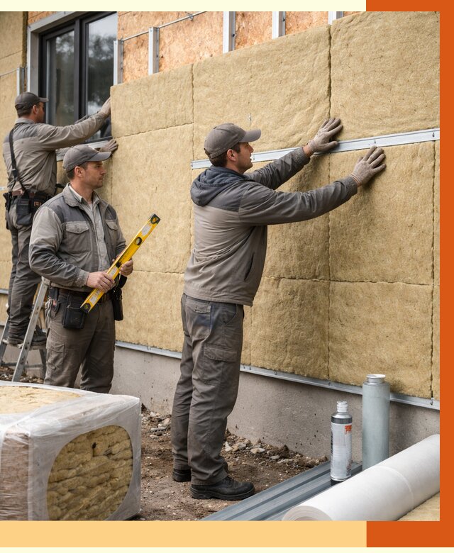 Утепление дома из SIP панелей в Нягани от 6315 руб./м² под ключ | ТепломастерНга