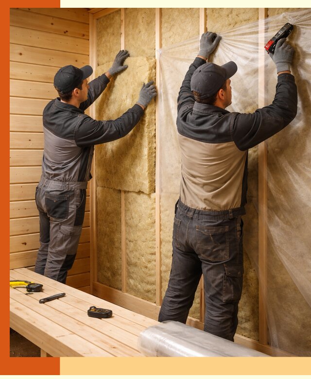 Профессиональное утепление сауны в Нягани с гарантиями качества