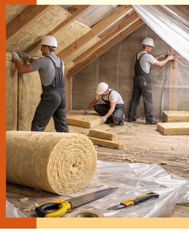 Профессиональное утепление мансарды в Нягани качественно и надежно
