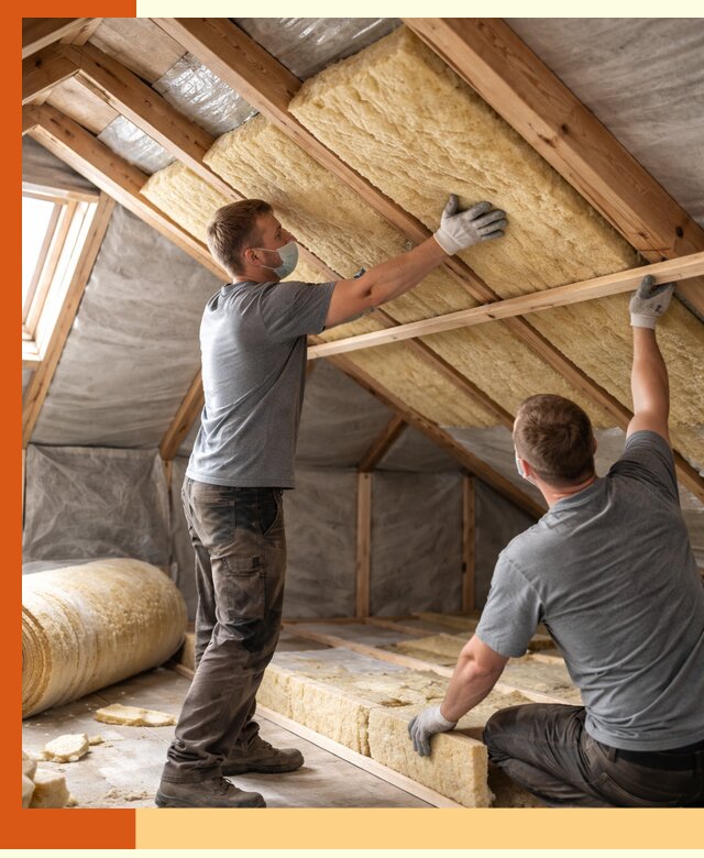 Утепление мансарды минеральной ватой в Нягани — быстро и качественно