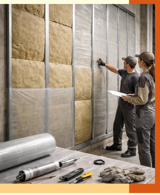 Утепление склада химсырья в Нягани от 4584 руб. под ключ | ТепломастерНга