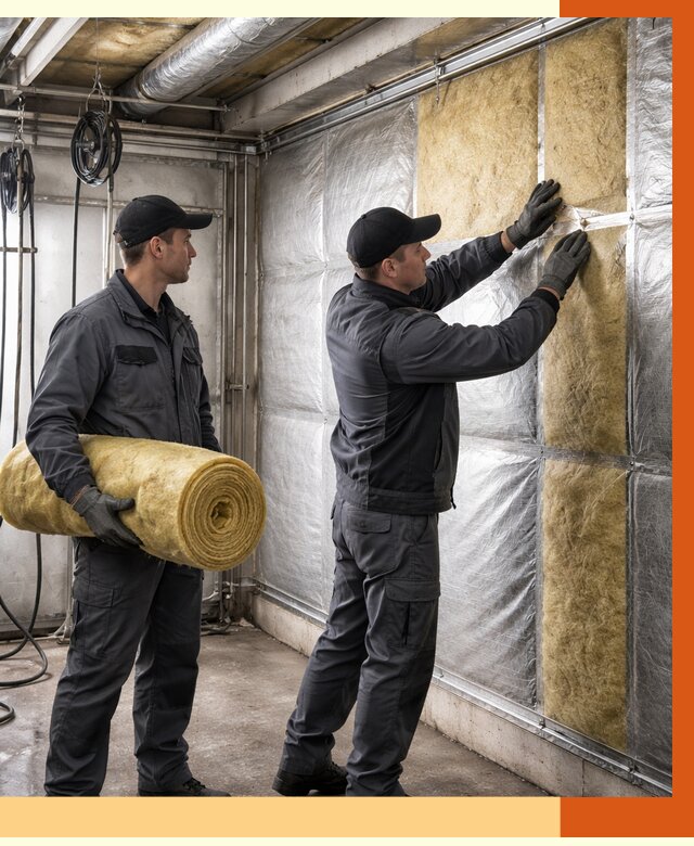 Утепление автомойки в Нягани от 8658 руб./м2 — комплексное утепление под ключ | ТепломастерНга