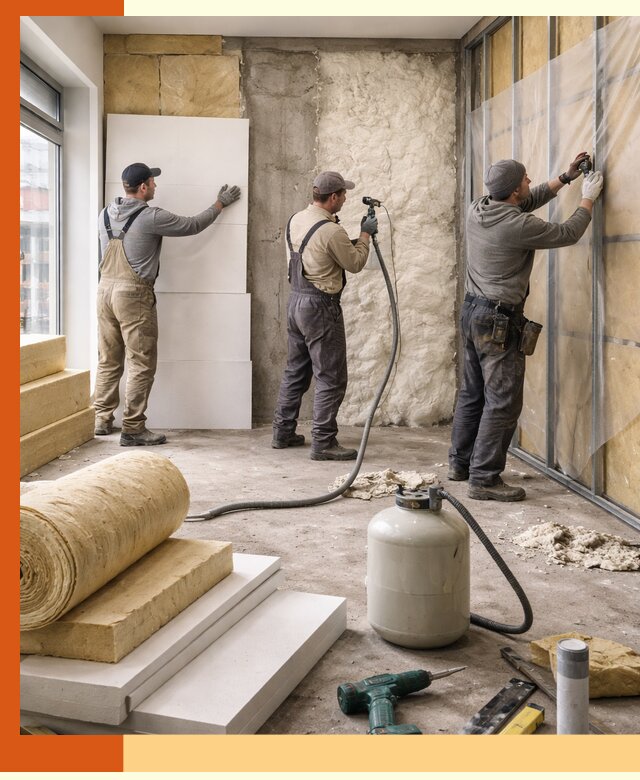 Утепление магазина в Нягани: комплексные решения по теплоизоляции