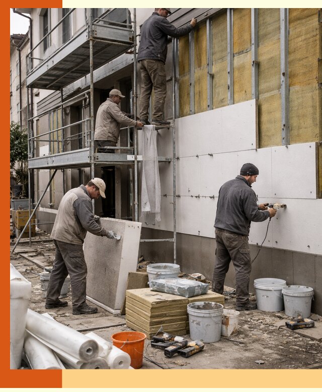 Утепление гостиницы под ключ в Нягани с гарантией качества