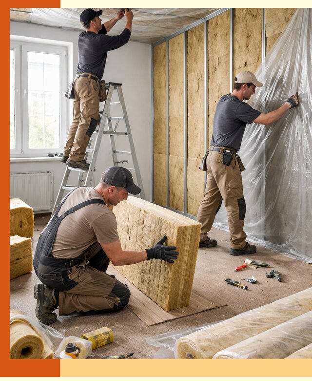 Утепление офисных помещений под ключ в Нягани