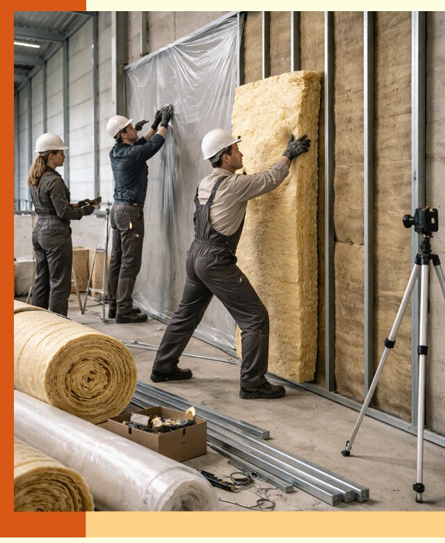 Утепление складского терминала в Нягани профессионально и надёжно