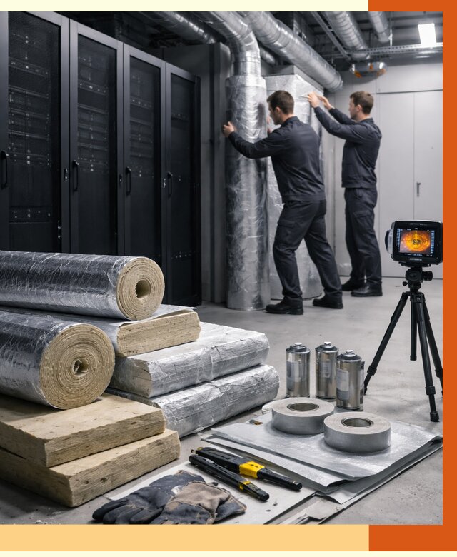 Утепление серверной в Нягани от 8658 руб./м² — комплексно под ключ | ТепломастерНга