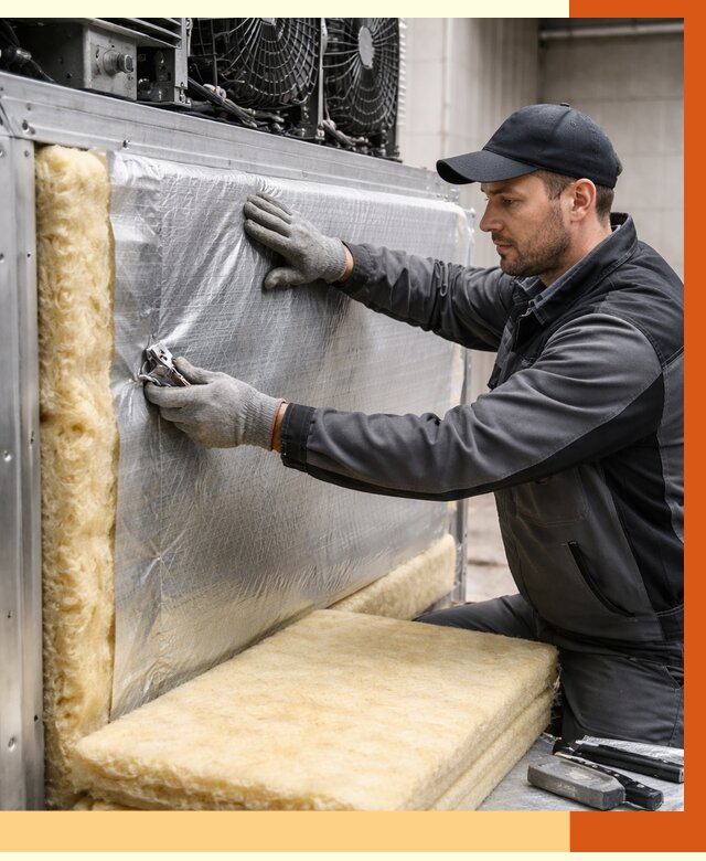 Утепление холодильного агрегата в Нягани от 8658 руб. под ключ | ТепломастерНга