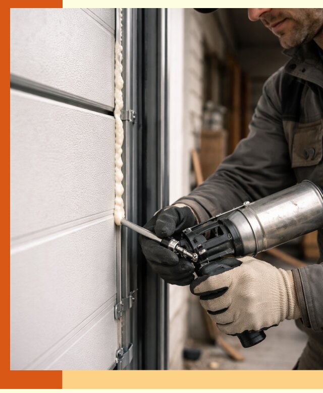 Заполнение пустот ворот в Нягани профессионально и герметично