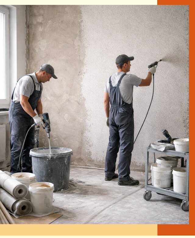 Утепление стен жидкой теплоизоляцией в Нягани от 4278 руб/м² | ТепломастерНга