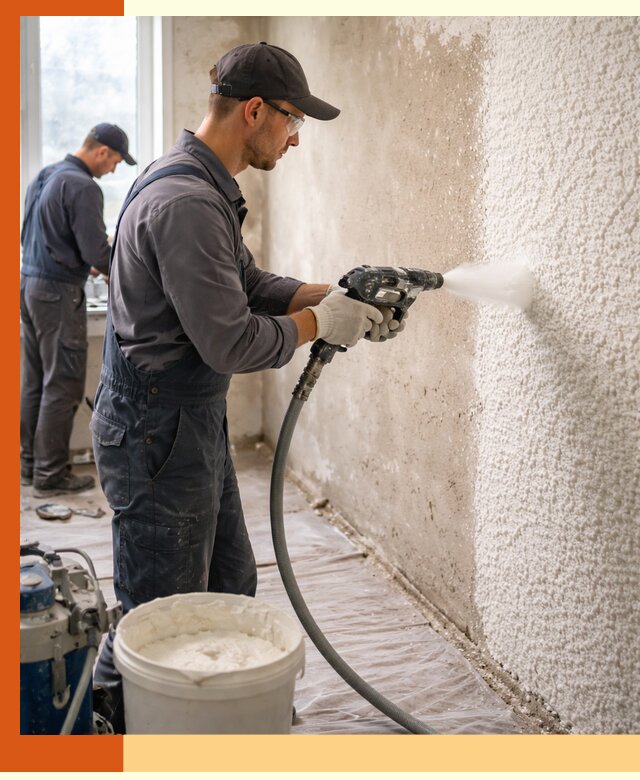 Утепление стен жидкой теплоизоляцией в Нягани для квартир и домов