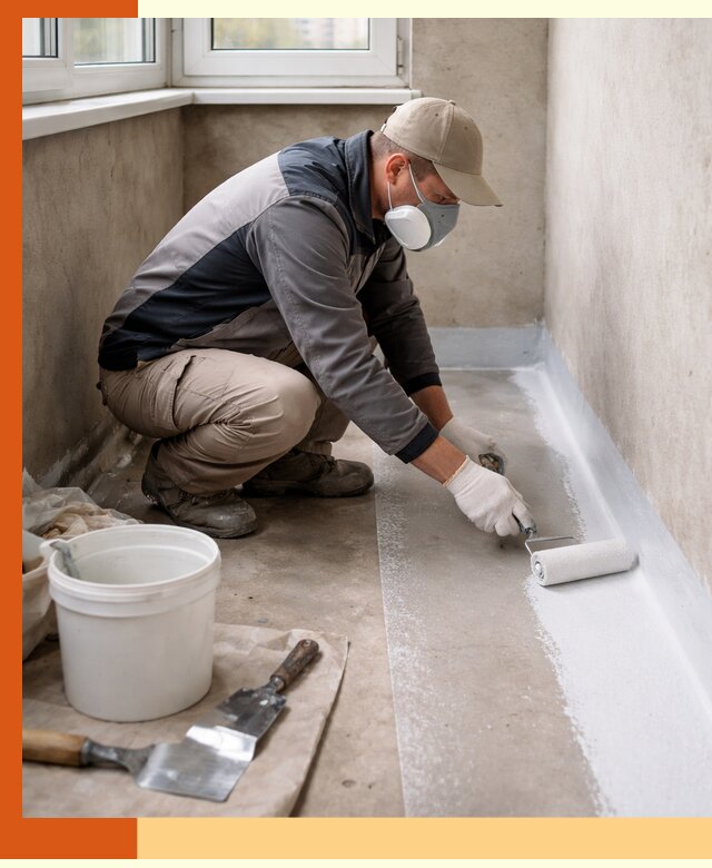 Утепление балкона жидкой теплоизоляцией в Нягани