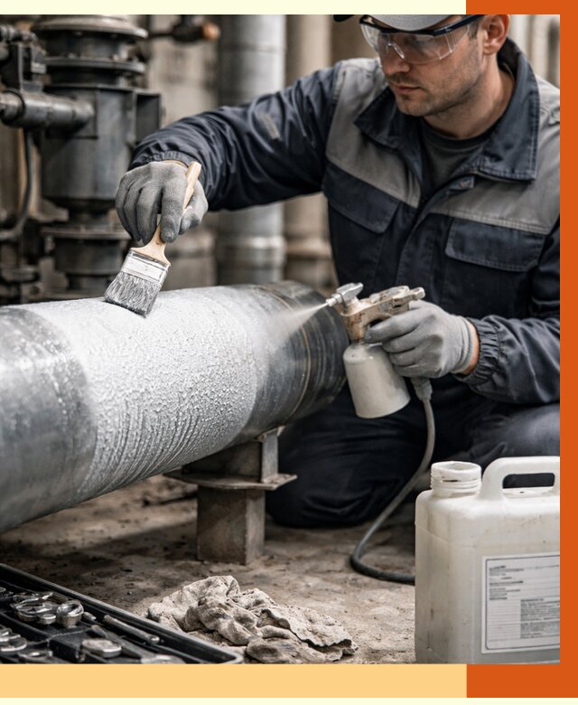 Утепление оборудования жидкой теплоизоляцией в Нягани от 4584 руб. | ТепломастерНга