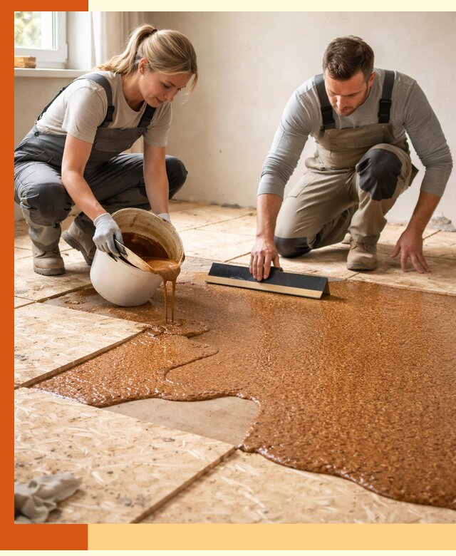 Утепление пола жидкой пробкой в Нягани для квартир и домов