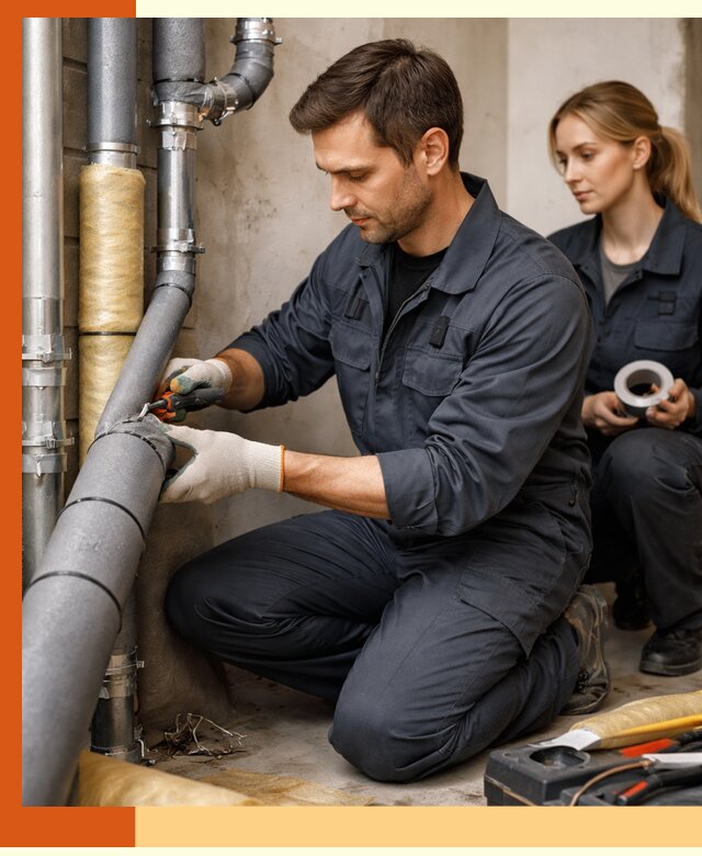 Шумоизоляция труб в Нягани: профессиональная звукоизоляция под ключ