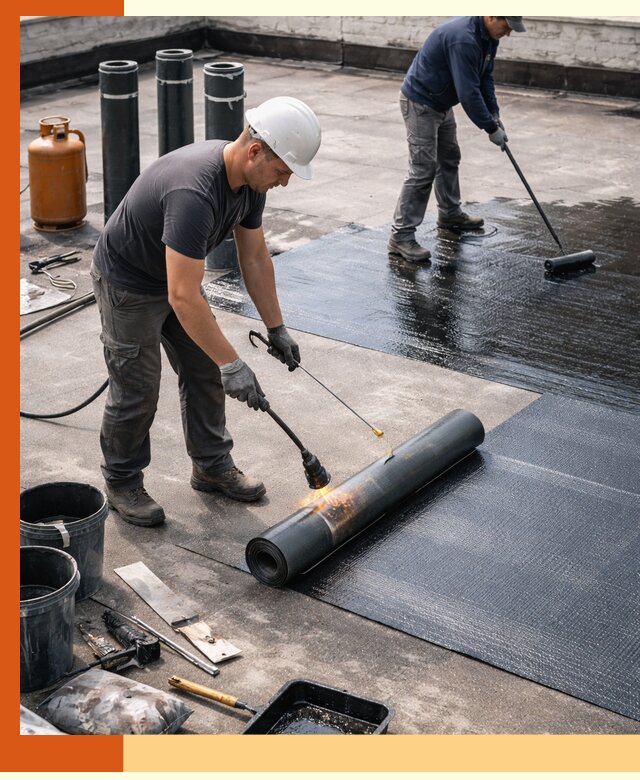 Гидроизоляция кровли в Нягани — надежная защита от протечек