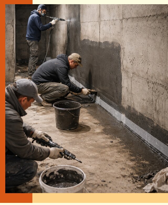 Гидроизоляция подвала в Нягани — комплексная защита от влаги