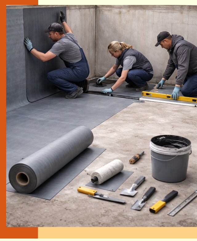 Гидроизоляция бассейна под ключ в Нягани — надежная защита и герметизация