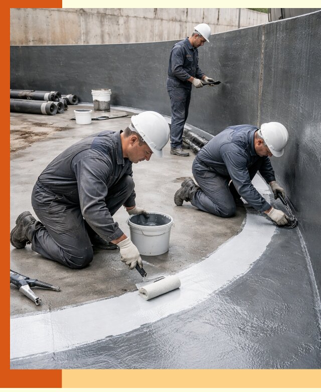 Гидроизоляция резервуара для топлива в Нягани