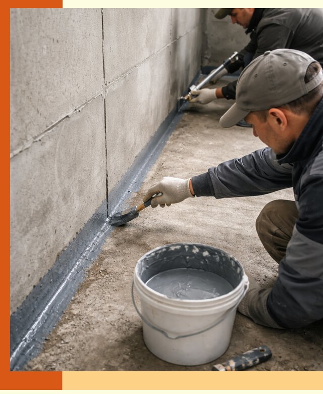 Гидроизоляция швов зданий и конструкций в Нягани