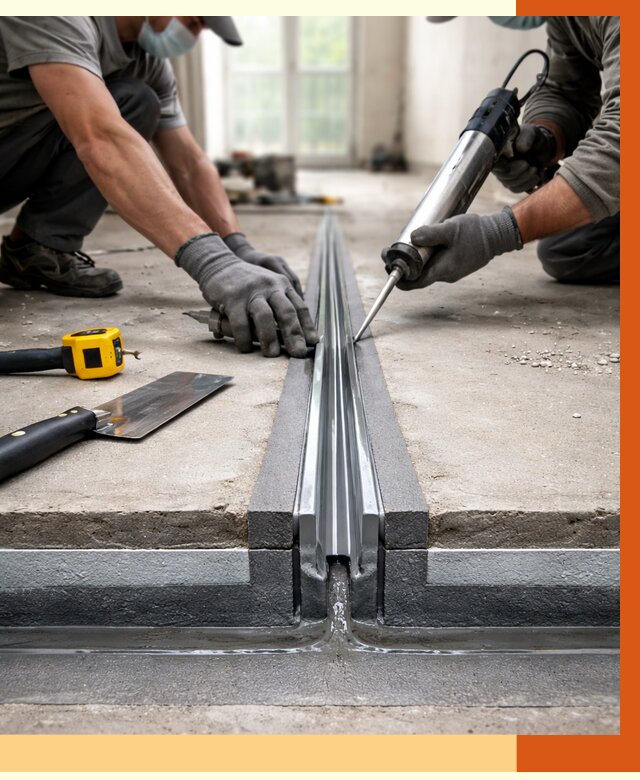 Гидроизоляция деформационного шва в Нягани от 7640 руб. под ключ | ТепломастерНга