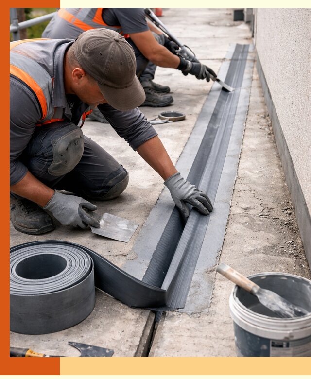 Гидроизоляция деформационного шва в Нягани профессионально и надежно