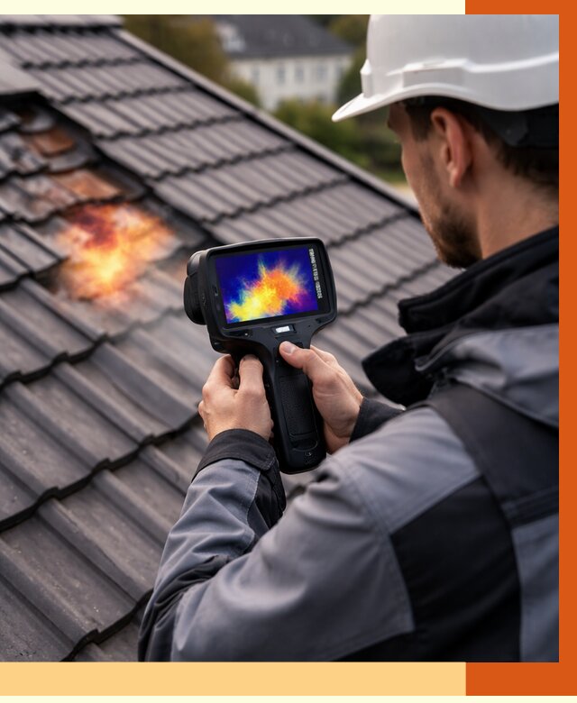 Тепловизионное обследование кровли в Нягани от 4584 руб. — ТепломастерНга под ключ