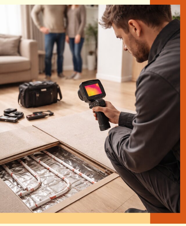 Тепловизионное обследование теплого пола в Нягани от 4584 руб. — ТепломастерНга