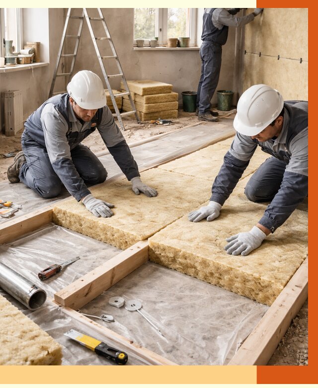 Восстановление теплоизоляции в Нягани от 8658 руб. — ремонт утепления под ключ | ТепломастерНга