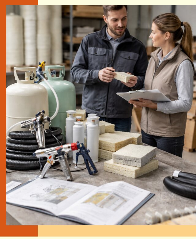 Продажа компонентов ППУ с профессиональной консультацией в Нягани